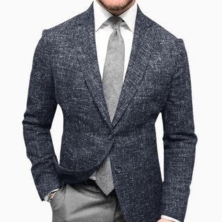 Klassischer Business-Blazer Jacke für Herren | Langarm