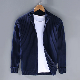 Warme Strickjacke Für Herren | Langarm