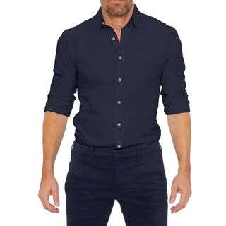 Herren Business Button-Down Hemd | Langarm