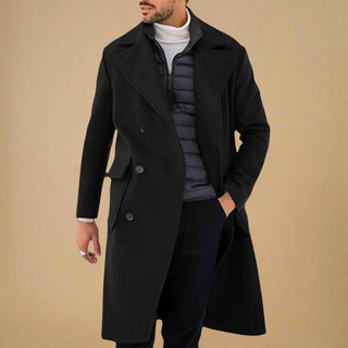 Warmer Winter Trenchcoat Für Herren | Formell
