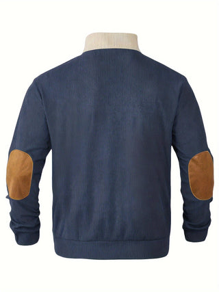 Herren Lässige Pullover | Mit Ellenbogen-Patches