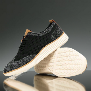 Kai - Lässige Herren-Schnürschuhe aus gestricktem Material
