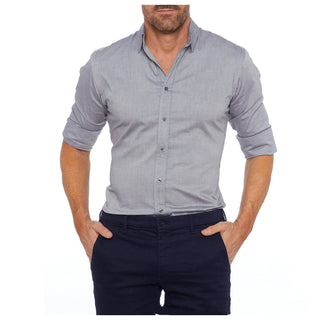 Herren Business Button-Down Hemd | Langarm