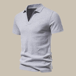Herren Minimalistisch Polohemd | Kurzarm