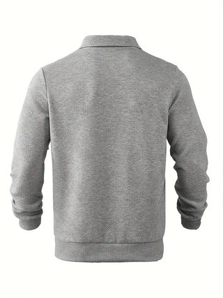Herren Luxus Pullover | Reißverschluss