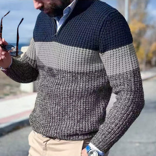 Warmer Strickpullover für Herren | Lässig