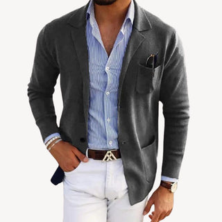 Lässige Blazerjacke für Herren | Elegante