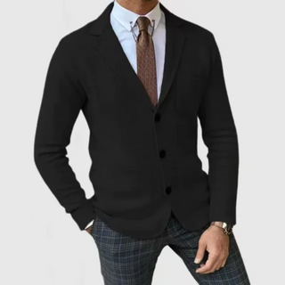 Herren-Blazerjacke mit Knopfleiste | Langarm