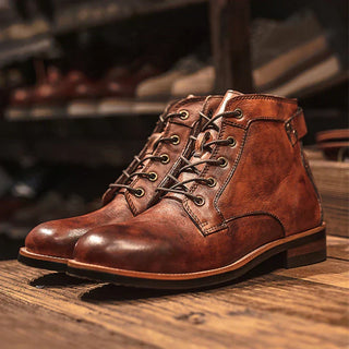 Herren Lässig Stiefeletten | Schnür