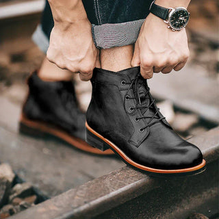 Herren Lässig Stiefeletten | Schnür