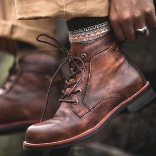 Herren Lässig Stiefeletten | Schnür