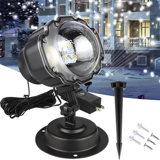 Schnee Projektor Außenbereich Licht für den für Weihnachts