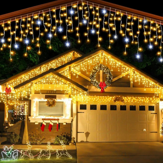 LED-Lichterketten für Im Freien Weihnachtsdekoration