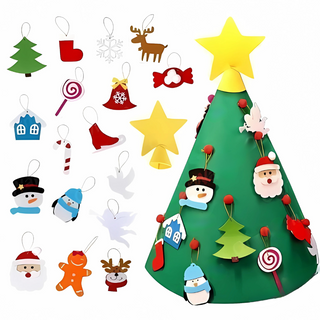 DIY Weihnachtsbaum-Set für Kinder