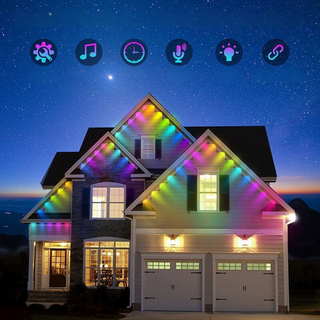 Mehrfarbige Smarte LED-Weihnachtsbeleuchtung