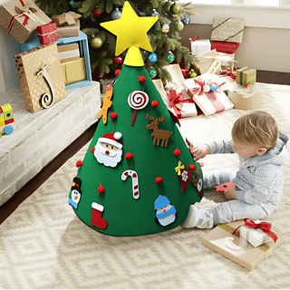 DIY Weihnachtsbaum-Set für Kinder