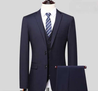 Herren Elegantes Dreiteiliges Hochzeitsgast Anzug | Lässig