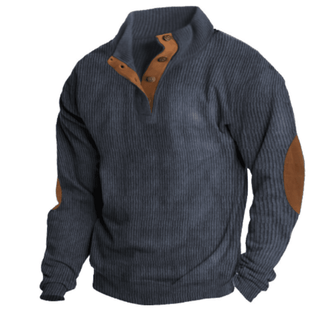 Herren Langarm Winterpullover | Gestrickt