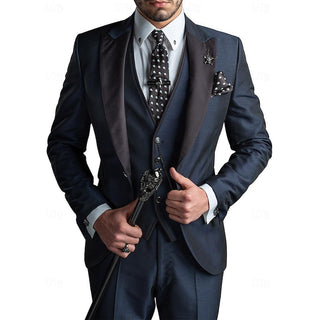 Herren Hochzeitsgast Anzug | Blazer, Weste und Hose