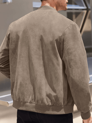 Herren Retro Übergangsjacke mit Reißverschluss | Komfortabel