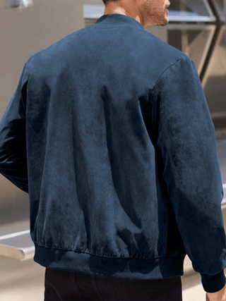 Herren Retro Übergangsjacke mit Reißverschluss | Komfortabel