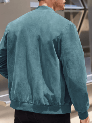 Herren Retro Übergangsjacke mit Reißverschluss | Komfortabel