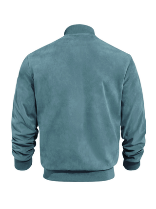 Herren Retro Übergangsjacke mit Reißverschluss | Komfortabel