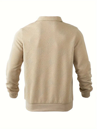 Herren Luxus Pullover | Reißverschluss