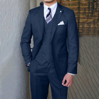 Herren Dreiteiliges Slim Fit Hochzeitsgast Anzug | Formelle
