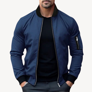 Herren Bomberjacke mit Reißverschluss | Klassisch