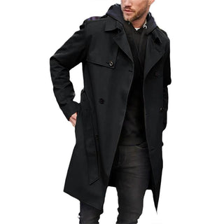 Zweireihiger Herren Trenchcoat | Warm