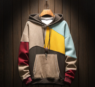 Modischer Herren Kapuzenpulli | Mehrfarbig