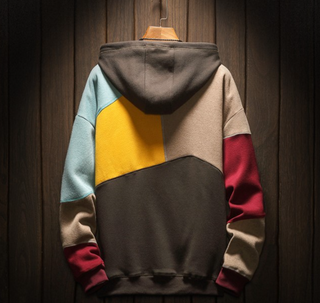 Modischer Herren Kapuzenpulli | Mehrfarbig