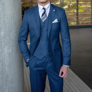 Herren Dreiteiliges Slim Fit Hochzeitsgast Anzug | Formelle
