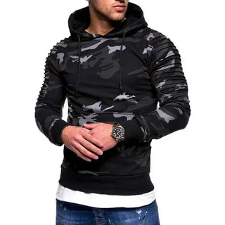 Herrenmode Kapuzenpulli | Tarnmuster