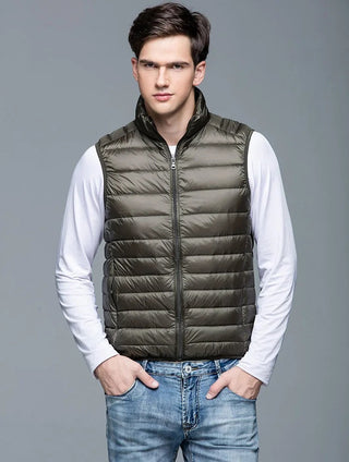 Puffer Winterweste Für Herren | Reißverschluss