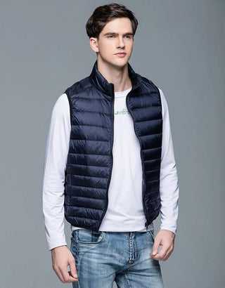 Puffer Winterweste Für Herren | Reißverschluss