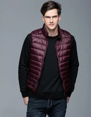 Puffer Winterweste Für Herren | Reißverschluss