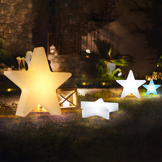 Weihnachts Pendelleuchte in Sternform für den Außenbereich