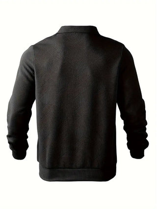 Herren Luxus Pullover | Reißverschluss