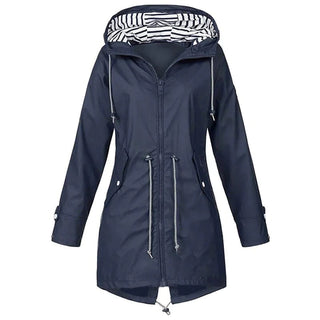 Devon - Wasserdichte lange Regenjacke