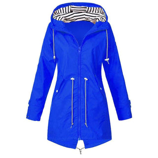 Devon - Wasserdichte lange Regenjacke