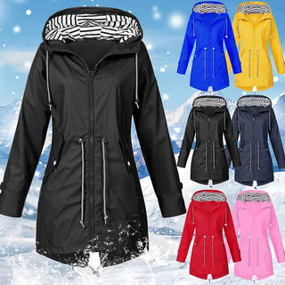 Devon - Wasserdichte lange Regenjacke